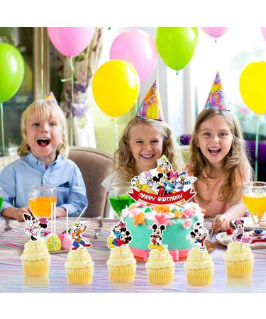 40PCS Cupcake toppers for Kids Birthday Decorations Cute Cake Decorations Party Supplies for Kids Boys Girls - Buy Online on GoSupps.com