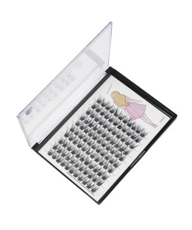 Bodermincer C Curl 0.07 Wide Cluster 3D Individual Lashes | Natural Look & Easy to Apply | Volume DIY Eyelash Extensions (14mm) - Buy Online on GoSupps.com