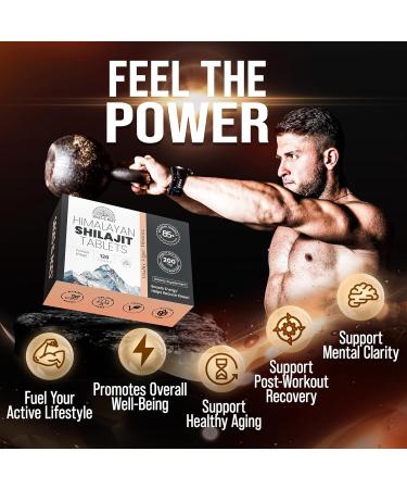 Sages Of The Ages Himalayan Shilajit Tablets Pure Gold-Grade Himalayan Extract 200 mg Each 120 Count Organic Lab-Tested Fulvic Acid for Energy Stamina & Vitality Support for Men & Women - Buy Online on GoSupps.com
