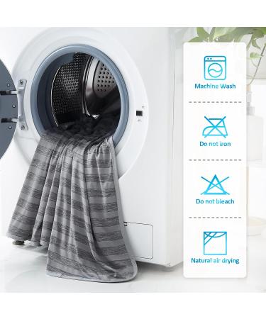 Guohaoi Cooling Throw Blanket for Hot Sleepers - Lightweight Summer Cool Blanket - 100% Oeko-Tex Certified - 50''x70'' Grey - Buy Online on GoSupps.com