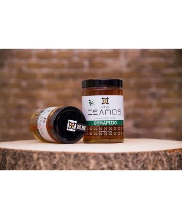 Helmos BIO Greek Thyme Honey 450g - Buy Online on GoSupps.com