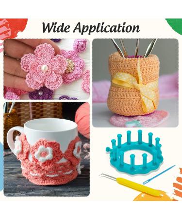 RMISODO Circular Loom Set - 2 Piece Knitting Flower Loom Kit for Needle Craft Embellishment - Buy Online on GoSupps.com