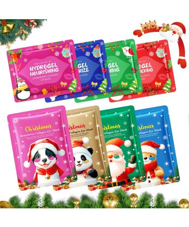 Smdrafy Collagen lip sleeping mask suitable for dry and cracked lips eye pads against dark circles collagen moisturizing against swelling