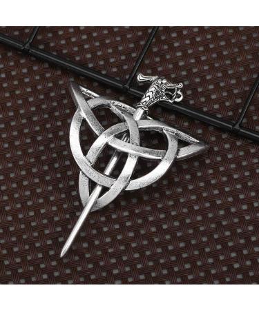 Vintage Celtic Knot Crown Hairpins | Lurrose Alloy Hair Clips & Barrettes for Women & Girls - International Shipping Available - Buy Online on GoSupps.com