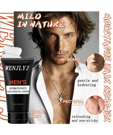 Intimate Hair Removal Cream for Men | Effective Depilatory for Underarm Legs Back & Chest | Flawless at Home Solution for All Skin Types - Buy Online on GoSupps.com