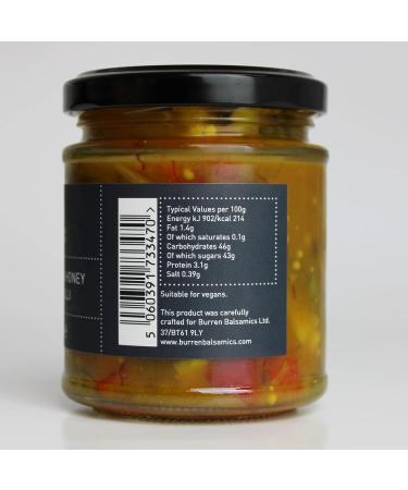 Burren Balsamics Balsamic & Honey Piccalilli 200g - Exquisite Sweet and Tangy Condiment - Buy Online on GoSupps.com