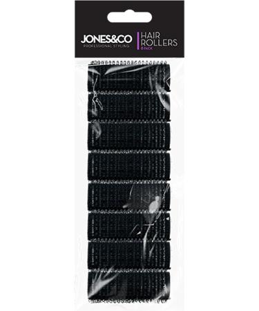 Small Cling Hair Rollers Black Stylist Tools (Pack Of 8) - Buy Online on GoSupps.com