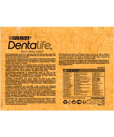 DENTALIFE Small Dog Treat Dental Chew 54 Stick Pack of 2 - Buy Online on GoSupps.com