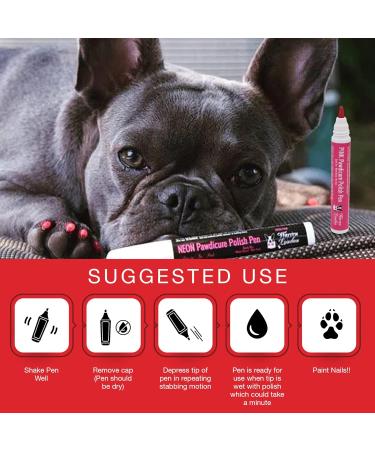 Warren London Pawdicure Nail Polish Pens Pink 0.16 OZ - Buy Online on GoSupps.com