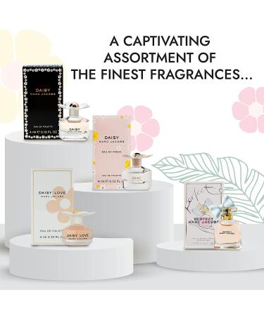 Marc Jacobs Women's Mini Gift Set - 4 Pieces, 0.55 oz Daisy, Perfect, Eau So Fresh, Love - Buy Online on GoSupps.com