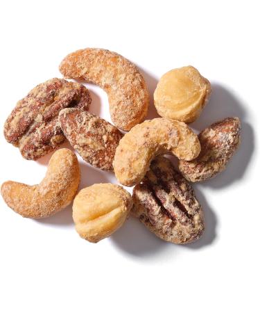 Yupik Mixed Maple Nuts 156 g Gluten-Free Snack Kosher Non-GMO Maple Glazed Nuts With Pure Maple Syrup Dry Roasted Almonds Cashews Pecans Hazelnuts Cozy Cinnamon Flavored Snack - Buy Online on GoSupps.com