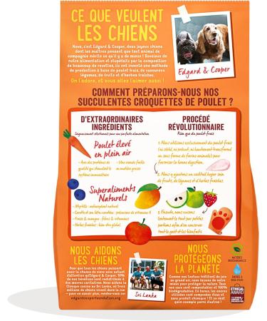 Edgard & Cooper Dog Food (Fresh Chicken 2.5 kg) Cereal Free Fresh Meat and Quality Protein Real Ingredients for Dogs Hypo - Buy Online on GoSupps.com