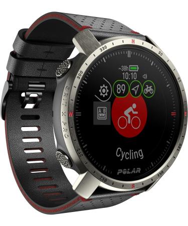 Polar Grit X Pro Titan - Premium Outdoor Multi-Sport GPS Watch | Military-Grade Durability Sapphire Glass Wrist Pulse Measurement Long Battery Life & Navigation - Buy Online on GoSupps.com