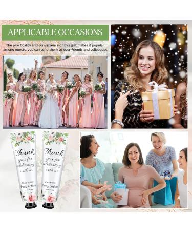 Dansib 36 Pcs Bridal Shower Wedding Gifts Bulk Body Lotion Body Care Cream Moisturizing Small Travel Lotion for Women Dry Skin Natural Fragrance for Bridesmaid Guest Gift - Buy Online on GoSupps.com