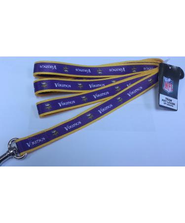 Minnasota Vikings NFL Licensed Dog Leash