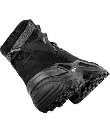 LOWA Renegade GTX MID Unisex Hiking Boots - Outdoor Gore-Tex Size 44 EU Black - International Shipping Available - Buy Online on GoSupps.com
