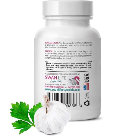 anti-oxidant supplements - GARLIC AND PARSLEY ODORLESS FORMULA - garlic supplements garlic and parsley supplements parsley supplements odorless garlic supplements parsley - 1B 100 Softgels - Buy Online on GoSupps.com