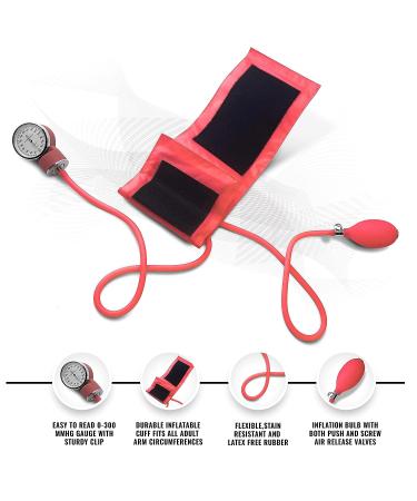 ASA Techmed Nurse Starter Kit - Stethoscope, BP Monitor, Tuning Forks & More - 18pc Set (Pink) - Buy Online on GoSupps.com