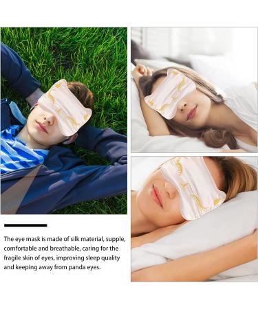 Premium Silk Eye Mask for Sleeping | Healifty Kids & Adults - Comfortable Satin Blindfold for Travel & Nighttime Rest - Pink - Buy Online on GoSupps.com