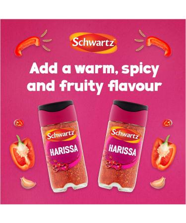 Schwartz Harissa Seasoning 48g - Authentic Spice Blend for Exotic Flavors - Buy Online on GoSupps.com