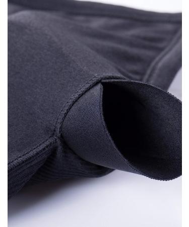 CRZ YOGA Seamless Racerback Tank Top with Built-in Bra for Women | Medium Black - Buy Online on GoSupps.com