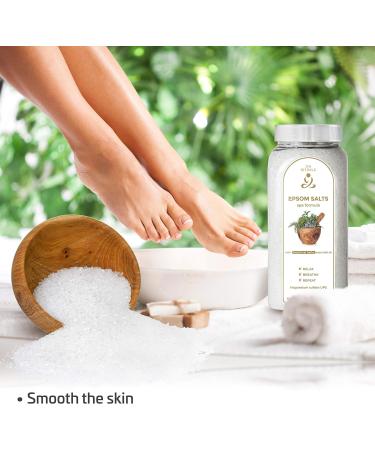 Zen Rituals Epsom Bath Salts - 1 KG Medicinal Herbs Spa Formula with Pure Magnesium Sulfate | International Shipping - Buy Online on GoSupps.com