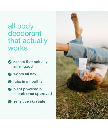 Invisible Whole Body Deodorant for women and men - All Over Full Odor Control Aluminum Free Deo - No Baking Soda- Anti-Chafing Cream Full Body deodorant Safe for Sensitive Skin Fragrance-Free Fragrance Free 1-Pack - Buy Online on GoSupps.com