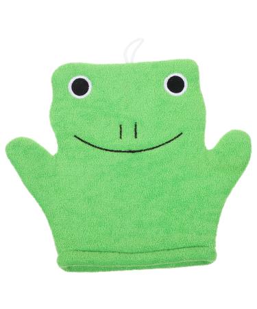 Cute Bath Towel Cleaning Gloves Bathing Mitts Exfoliating Glove Exfoliating Mitt Skin Scrubbing Mitt Bathing Supply Body Exfoliating Tool Shower Glove Double Sided Rub Mud