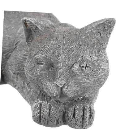 Garneck Pet Memorial Statue Cat Sympathy Headstone Statue Sleeping Cat Garden Cat Grave Figurine Sculpture Pet Memorial Loss Bereavement Gifts Cat Remembrance Statue Resin Animal As Shown 13.5x7cm - Buy Online on GoSupps.com