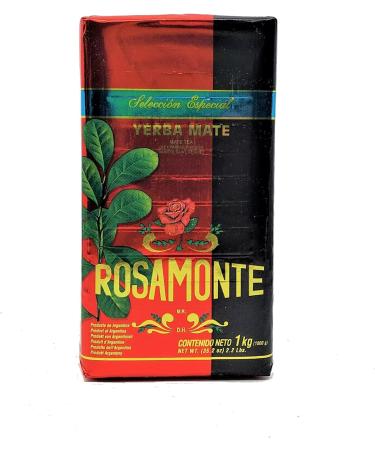 Rosamonte Especial Yerba Mate 1kg (With Stems) - Premium Quality and Flavorful Blend - Buy Online on GoSupps.com
