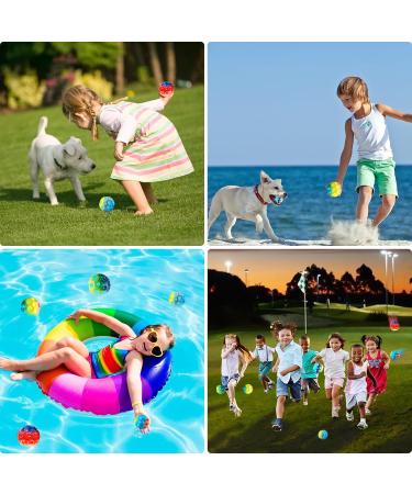 Buy Binggunyo 6-Piece Glow Moon Ball Set | Astro Jump & Galaxy Bounce Balls | High Jump Rubber Balls for Kids - Buy Online on GoSupps.com