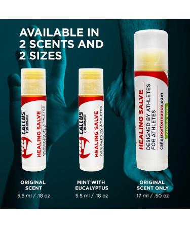 Jumbo Callus Healing Salve for Hands and Feet - Prevent Bleeding and Moisturize Calluses for Gymnastics, Weight-Lifting, Crossfit, Rock Climbing, and Rowing - Buy Online on GoSupps.com