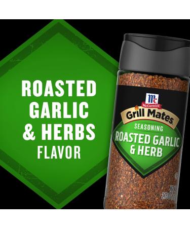 McCormick Grill Mates Roasted Garlic & Herb 2.75 Oz - Buy Online on GoSupps.com