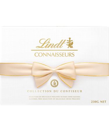 Lindt - Bo te PRALIN S DU CONFISEUR Assorti - Assortiment de Chocolats au Lait Noirs et Blancs - Id al pour No l 230g Pralin s du Confiseur 230g