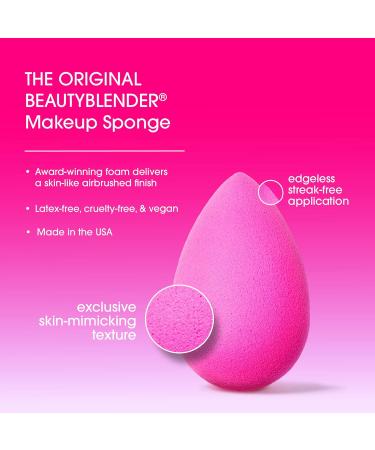 Beauty Blender All The Toppings Duo Set - Vegan Makeup Sponge & Cleaner for Flawless Foundation Powder & Cream Application - Animal Test-Free - Buy Online on GoSupps.com
