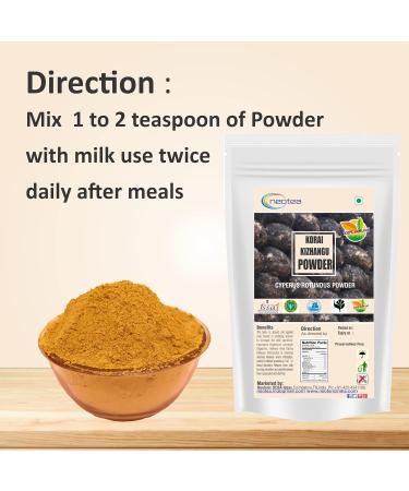 Neotea Korai Kizhangu Powder | Cyperus Rotundus powder | 500gm pack of 1 | Nut Grass | Coco Grass | Nagarmotha - Buy Online on GoSupps.com