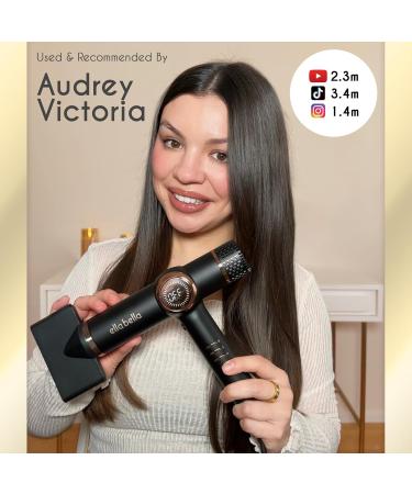 Buy ELLA BELLA Professional Ionic Hair Dryer - Lightweight Quiet Rapid Drying with Diffuser Suitable for All Hair Types International Shipping Available - Buy Online on GoSupps.com
