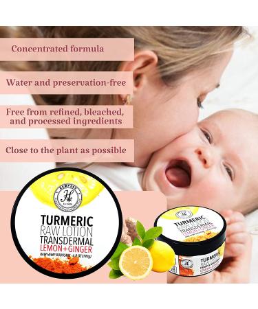 Hemp360 Organic Turmeric Raw Lotion with Lemon & Ginger - Hemp Infused | Buy Now - Buy Online on GoSupps.com