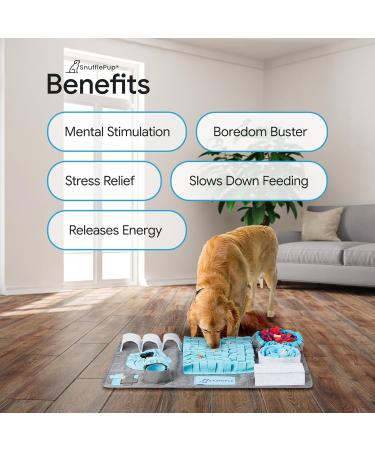 Snuffle Pup Interactive Snuffle Mat for Dogs | Fun Feeding Puzzle | Slow Feeding Game for All Breeds - Buy Online on GoSupps.com