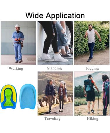 Rnitle Heels Gel Pillow for Men | Premium Heel Spur Inserts & Silicone Gel Protector for Plantar Fasciitis & Tendonitis | Breathable Comfort for All Shoes - Buy Online on GoSupps.com