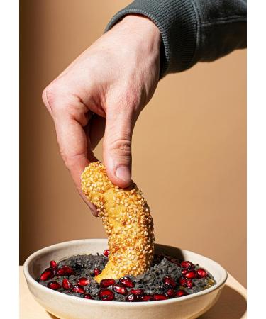 KoRo - Koro - Organic black tahin (Sesame puree) - 6 x 500g - A real treat made from 100% organic black sesame seeds. - Buy Online on GoSupps.com