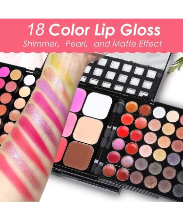 BONNIE CHOICE All-in-One Makeup Kit for Women | 78 Colors Full Makeup Set | Perfect Valentines Day Gift - Buy Online on GoSupps.com