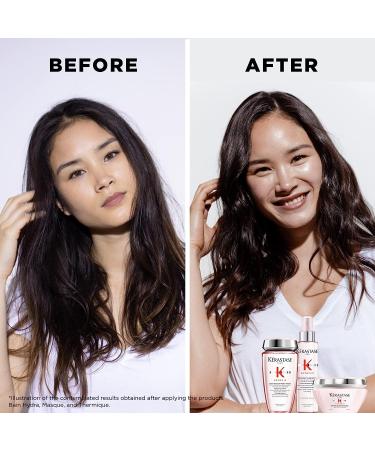 Kerastase Genesis Masque Reconstituant Hair Mask - 6.8 Fl Oz | Intense Fortifying Treatment for Weak Hair Prone to Breakage | Nourishing and Hydrating Formula - Buy Online on GoSupps.com