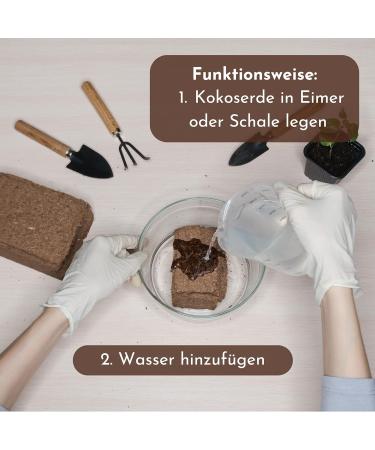Buy ProFlora Coconut Soil Terrarium Substrate - Biodegradable Peat-Free Coconut Fiber (8 Pieces) for Eco-Friendly Planting - International Shipping Available - Buy Online on GoSupps.com