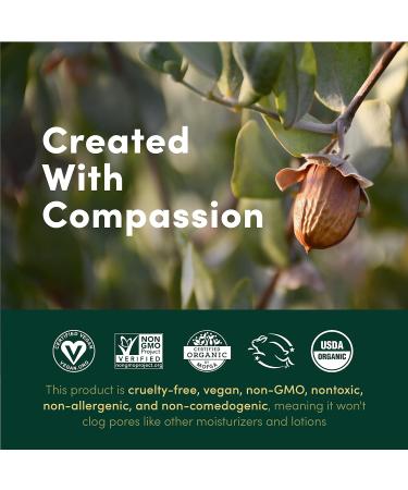 Organic Baby Jojoba Oil - 100% Pure Unrefined Cold Pressed Skin & Scalp Moisturizer - Natural Hair Oil for Women, Kids & Babies - 8.45oz + 4.22oz - Buy Online on GoSupps.com