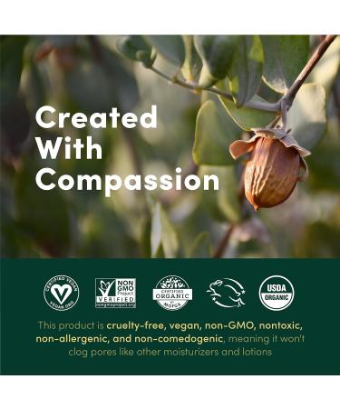 Organic Baby Care Jojoba Oil - 100% Pure Unrefined & Cold Pressed for Skin Hair & Nails | 8.45 fl oz - Fights Cradle Cap & Dry Skin - Buy Online on GoSupps.com