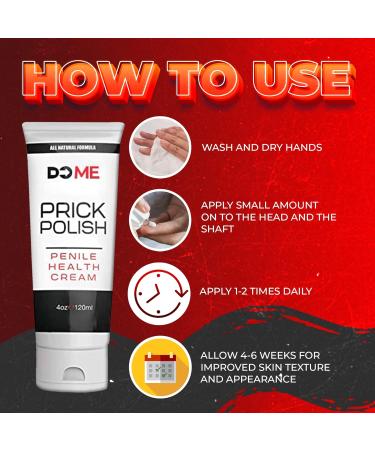 Do Me Premium Penile Health Cream - All Natural Moisturizing Lotion for Men - 4oz - Buy Online on GoSupps.com