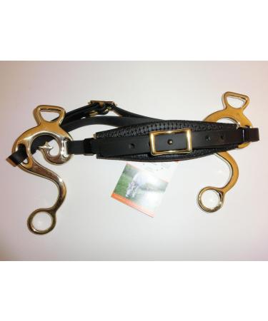 Buy Generic RH Baroque Hackamore - Padded Noseband & Chin Strap - International Shipping Available - Buy Online on GoSupps.com