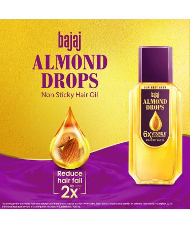 Bajaj Almond Drops Hair Oil 300 ml - Nourishing Hair Care for All Hair Types | Buy Online Worldwide - Buy Online on GoSupps.com