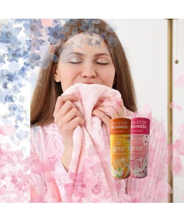Lenor in Wash Scent Boosters Beads Spring Awakening Citrus White Verbena & Cherry Blossom Rose Water 176g bundled with 5xOrganza Bags & Top Tips - Buy Online on GoSupps.com